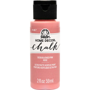 chalk acrylic paint blushed pink