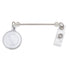 Barbell Bead Holder Badge Reel - Clear - DIY Craft Warehouse