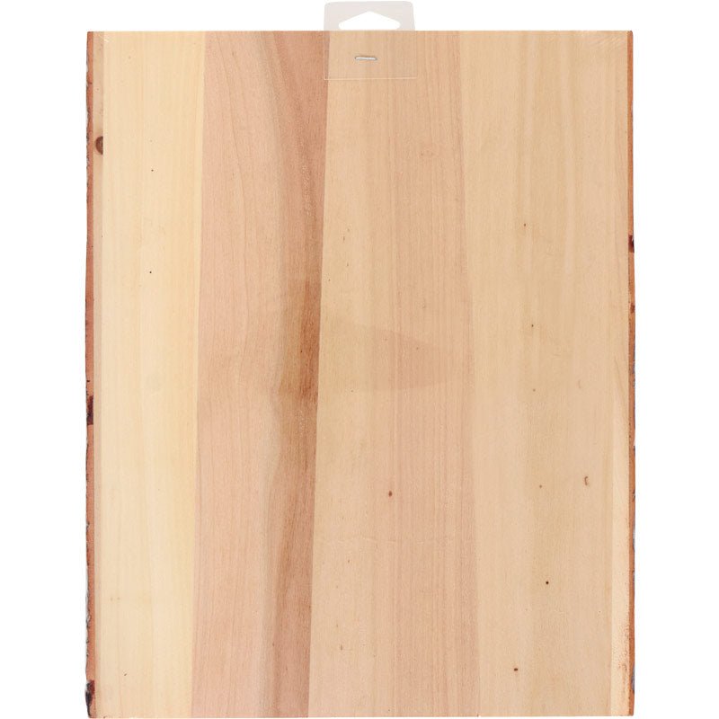 Bark Wood Plank 10.5" x 13" - DIY Craft Warehouse