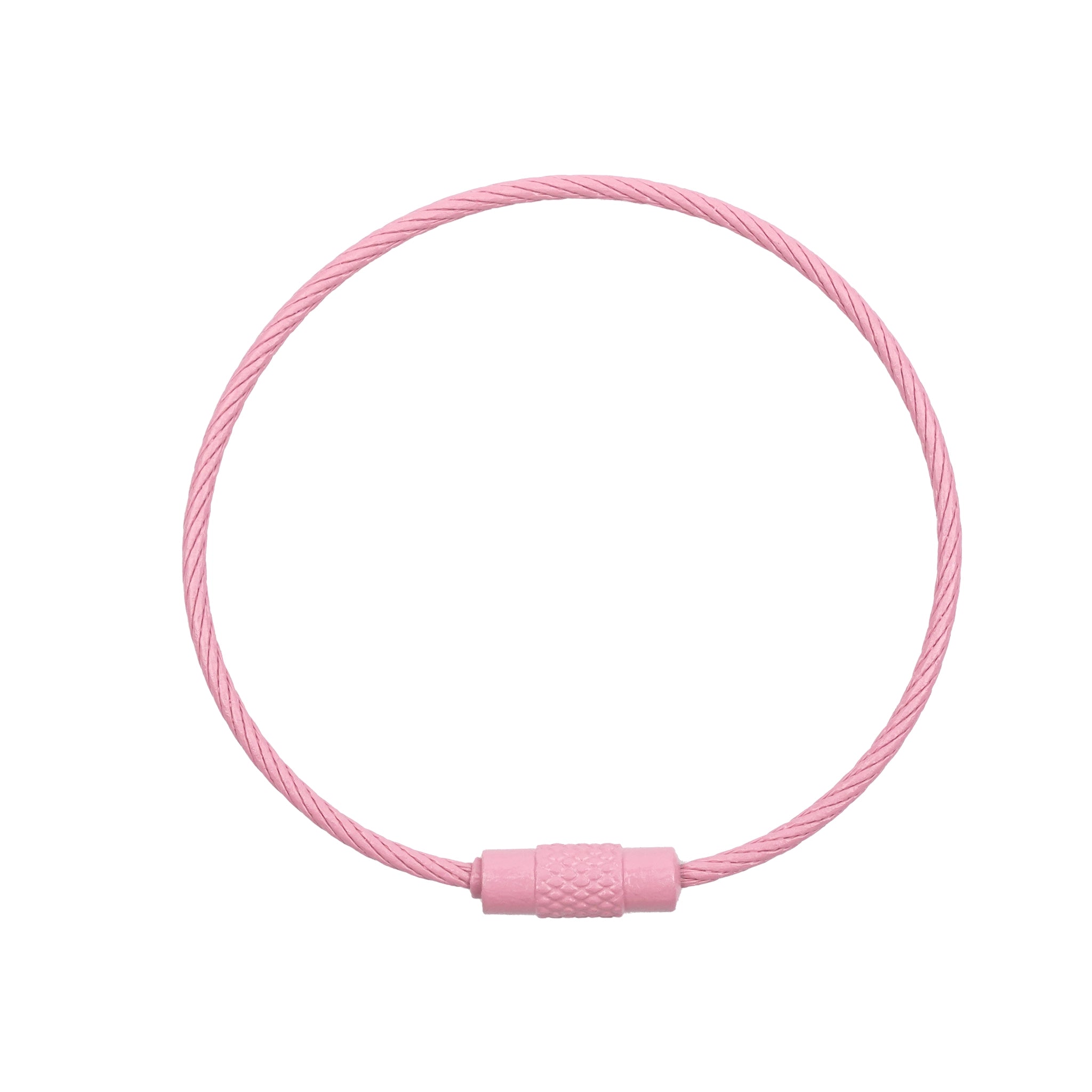 Beadable Charm Tumbler Cable - Light Pink - DIY Craft Warehouse