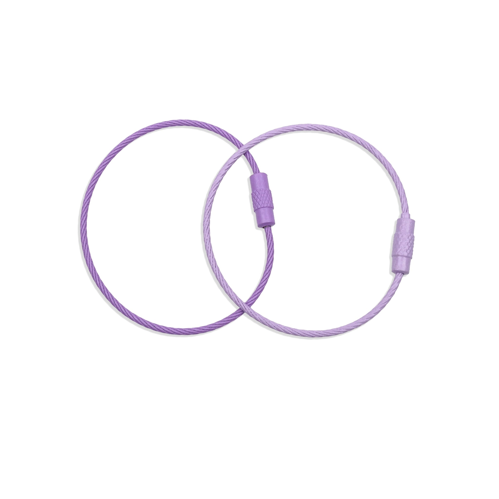 Beadable Charm Tumbler Cable - Purple - DIY Craft Warehouse