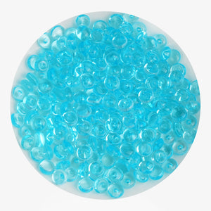 fish bowl beads blue