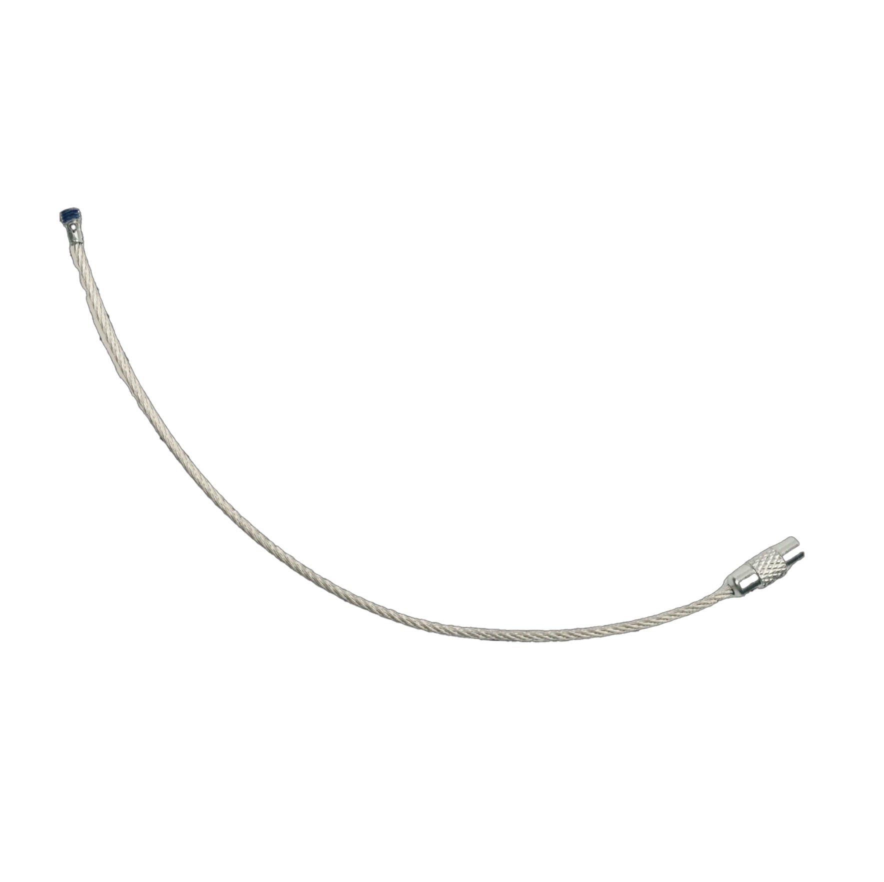 Master Maker Crafts -  Beadable Charm Tumbler Cable - Silver (5 Cables - 8" x 1.5mm thick) | Master Maker Crafts - Wholesale Craft Supplies - Fast Shipping from Ohio DIY Craft Warehouse