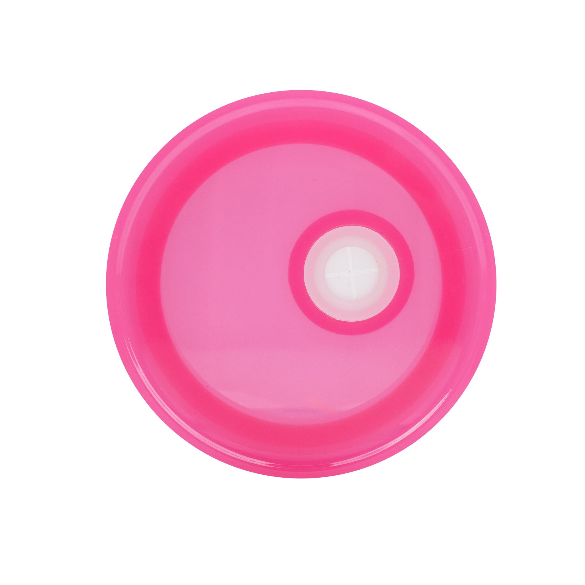 Can Acrylic Lid Opaque - Bright Pink - DIY Craft Warehouse