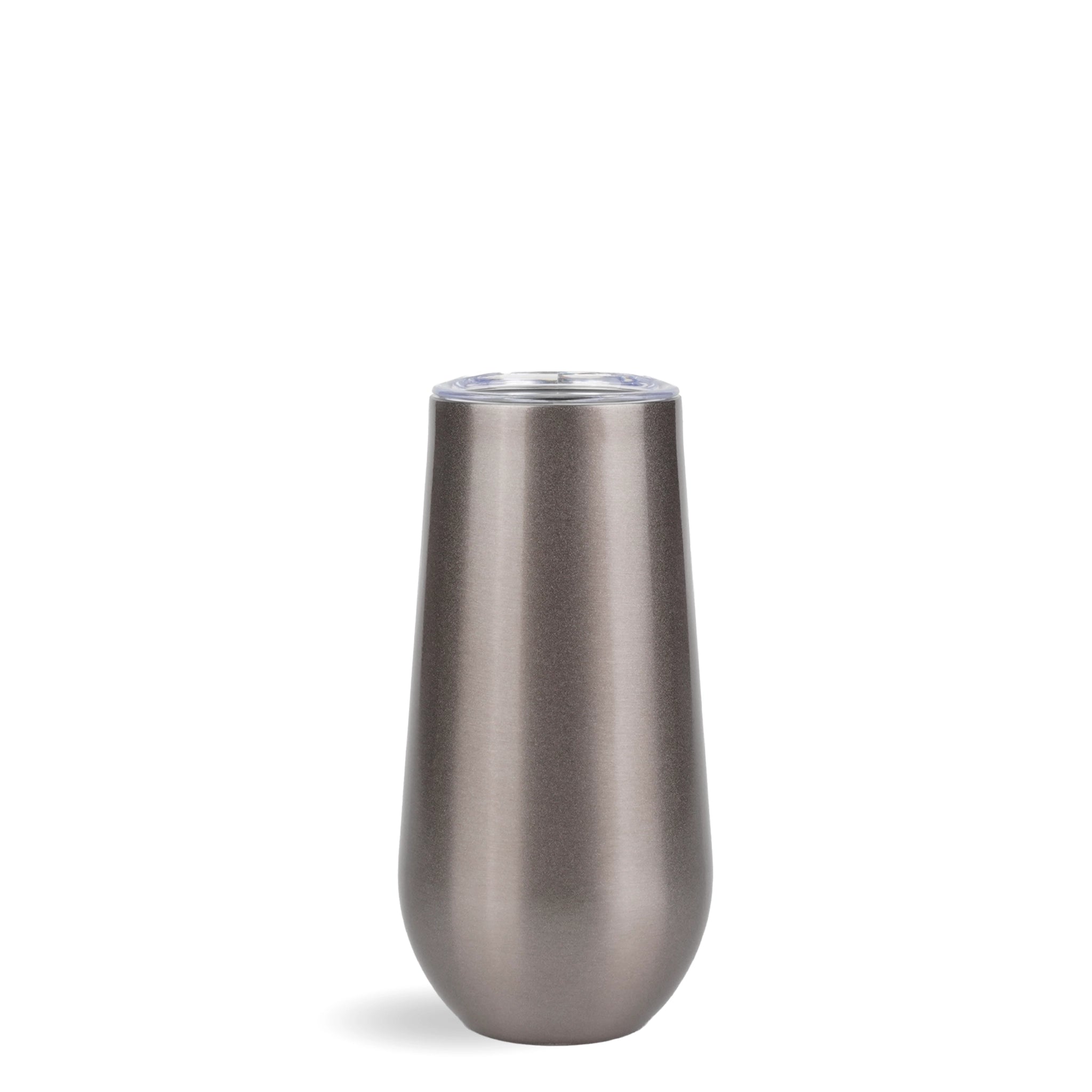 Champagne Tumbler Satin Metallic - Silver - DIY Craft Warehouse