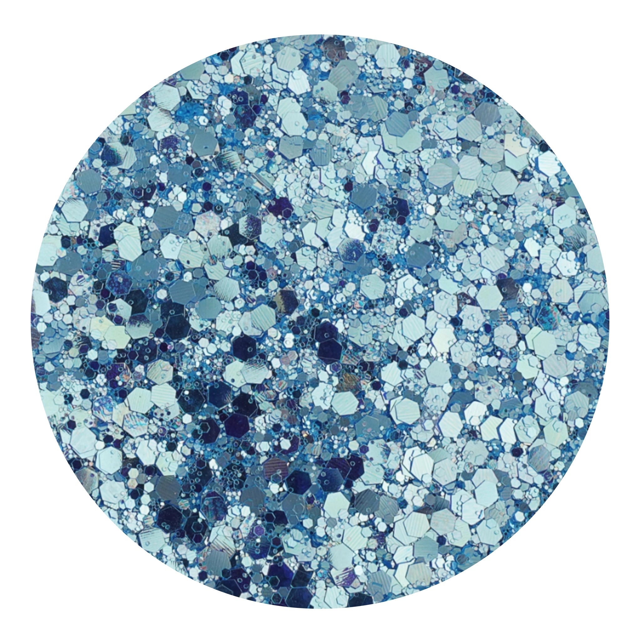 Chunky Glitter Reflective Boho - Serenity Sky - DIY Craft Warehouse