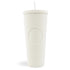 Cold Cup Tall Double Wall Studded - White - DIY Craft Warehouse