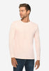 Crewneck T-Shirt Long Sleeve - Pale Pink - DIY Craft Warehouse