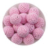 Crochet Wood Bead - Light Pink - DIY Craft Warehouse