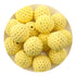 Crochet Wood Bead - Yellow - DIY Craft Warehouse