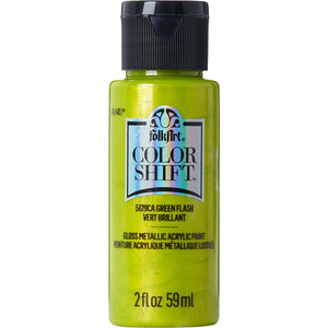 FolkArt Color Shift Acrylic Paint - Green Flash