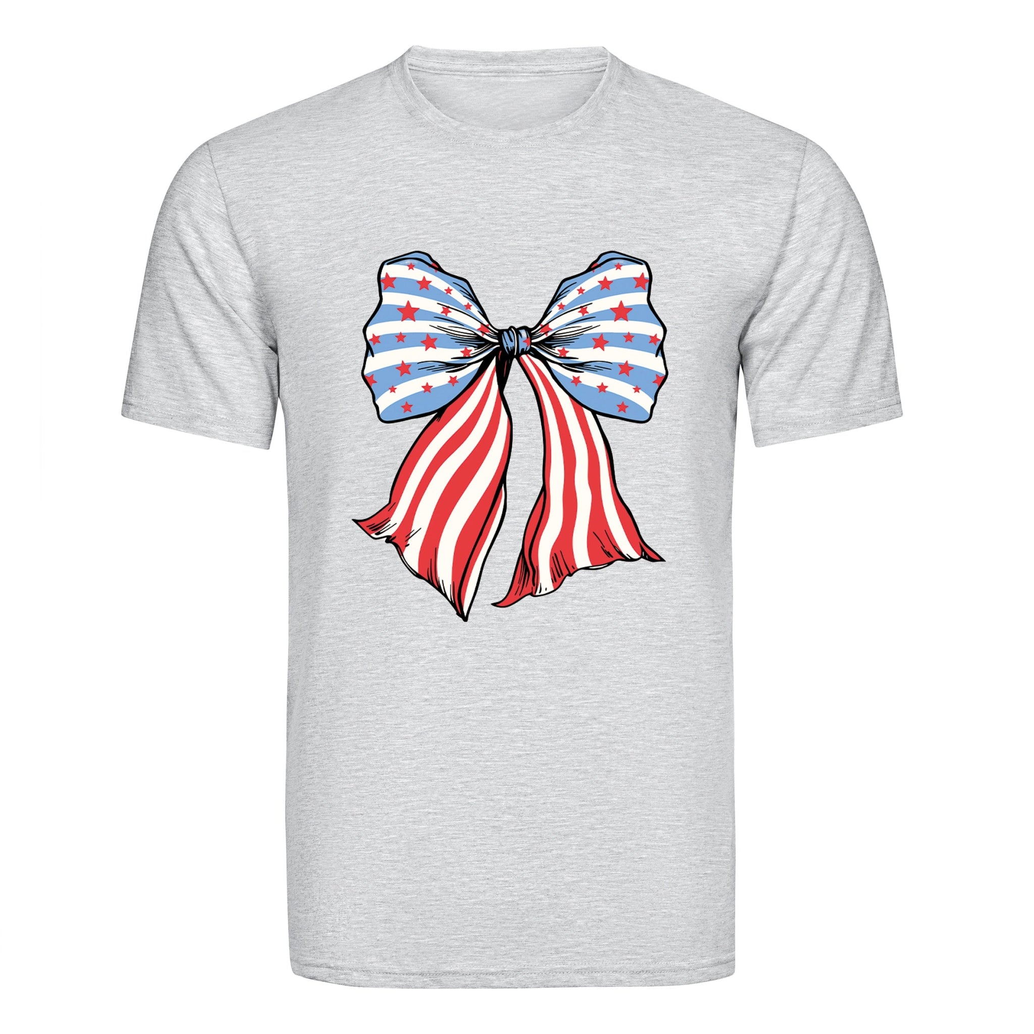 DTF Heat Transfer - Americana Bow - DIY Craft Warehouse