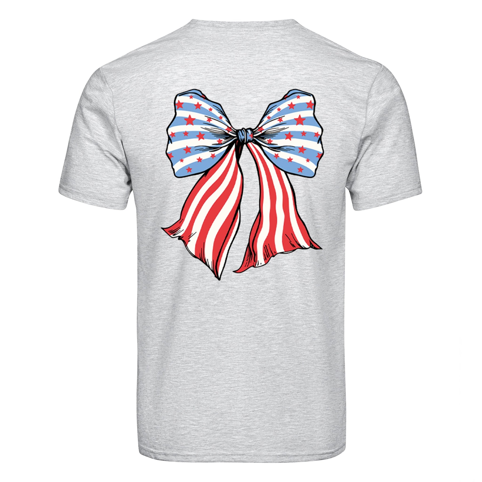 DTF Heat Transfer - Americana Bow - DIY Craft Warehouse