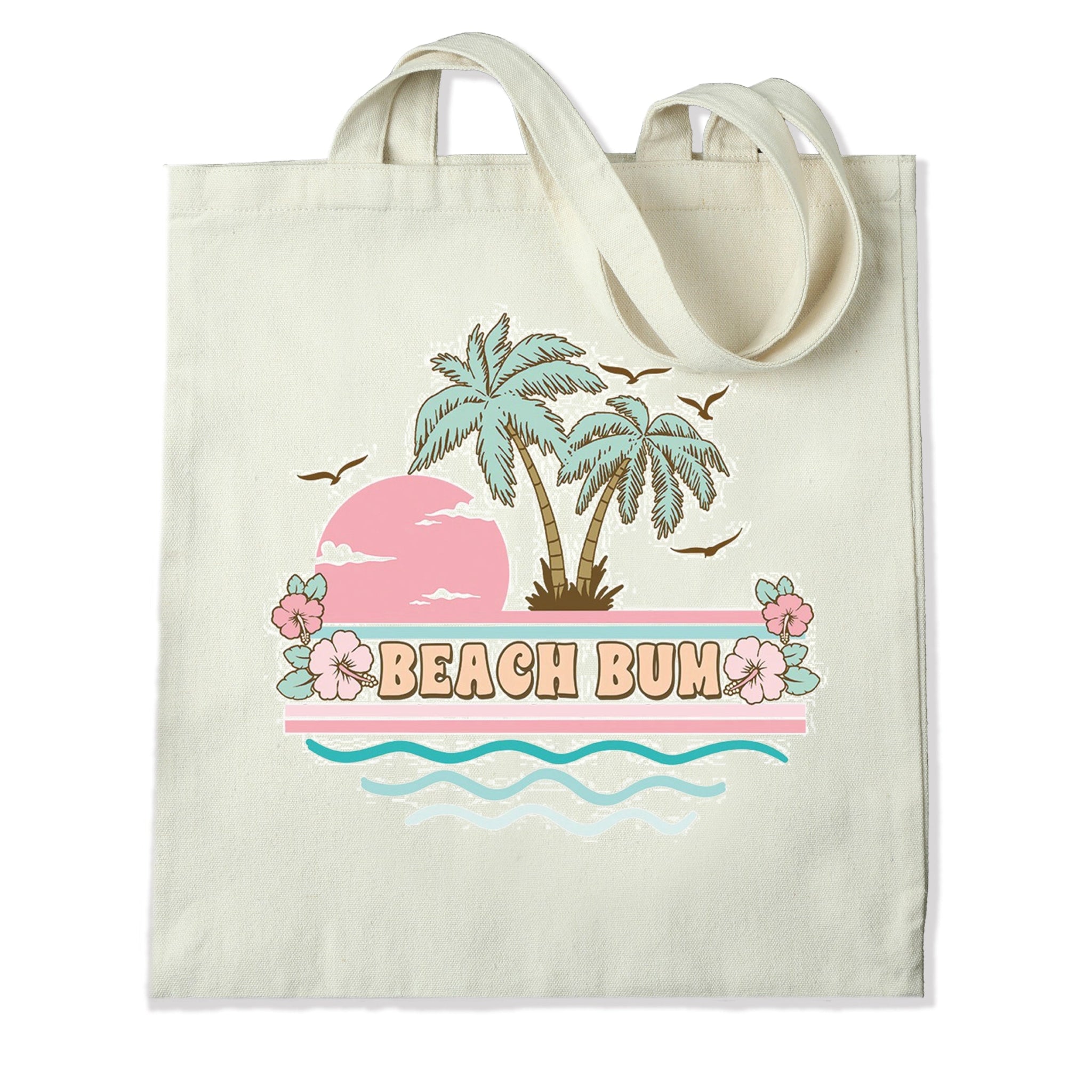 DTF Heat Transfer - Beach Bum Palm Trees - DIY Craft Warehouse