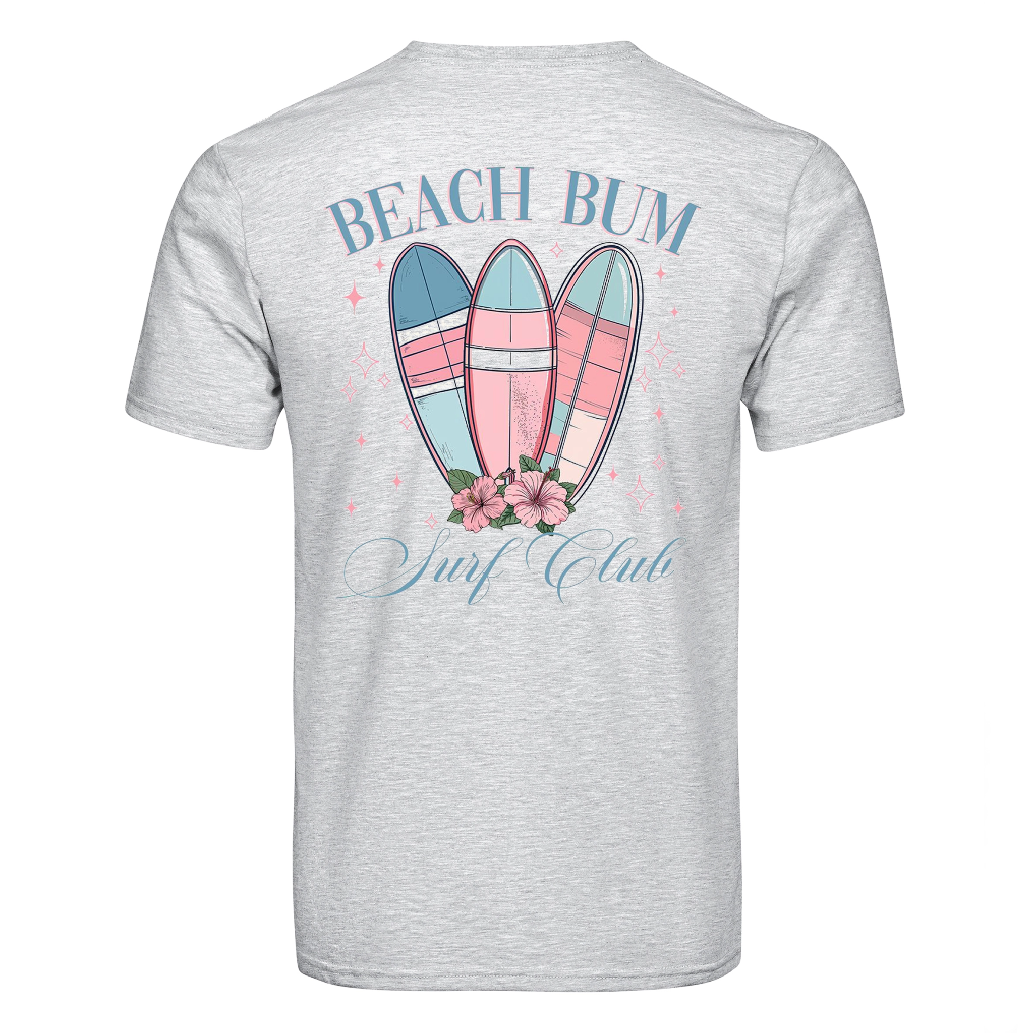 DTF Heat Transfer - Beach Bum Surf Club - DIY Craft Warehouse