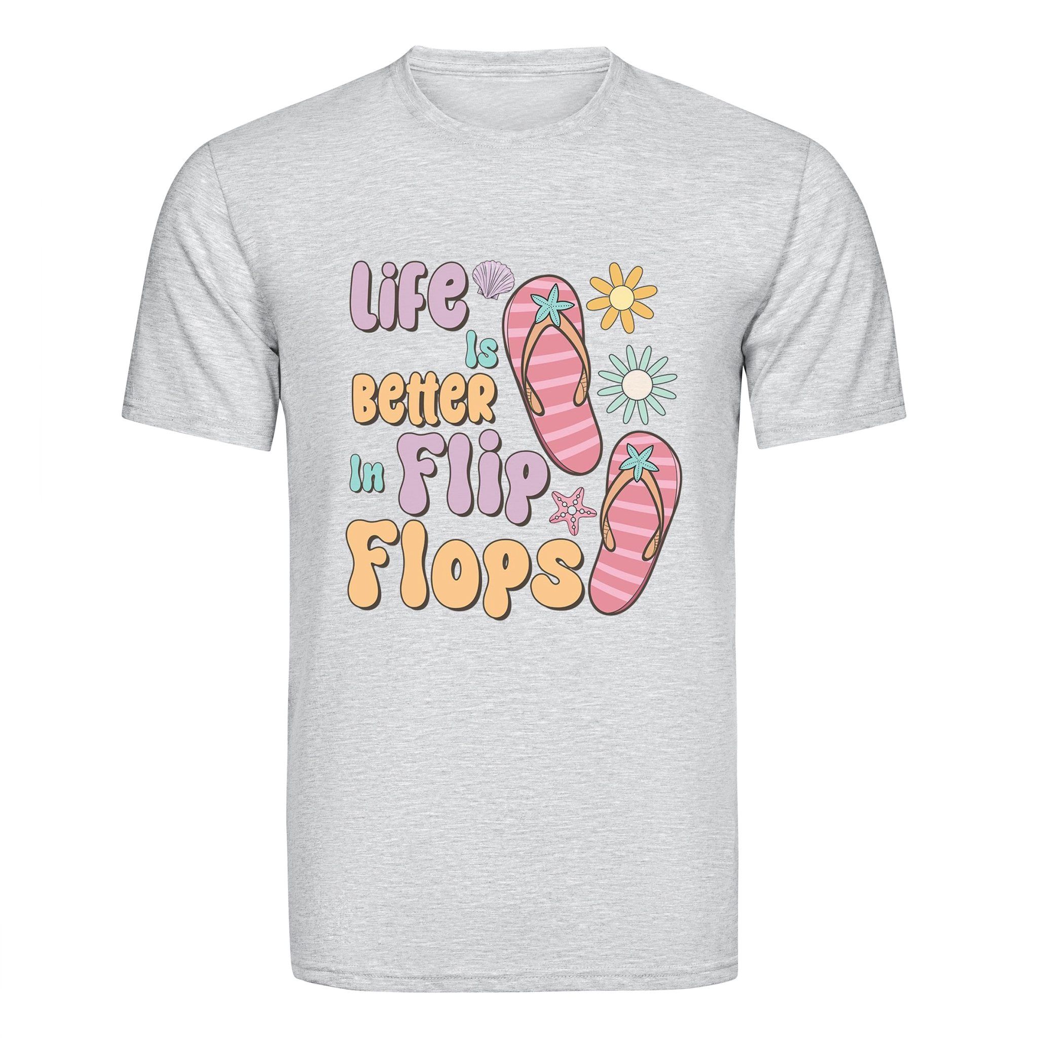 DTF Heat Transfer - Better In Flip Flops - DIY Craft Warehouse