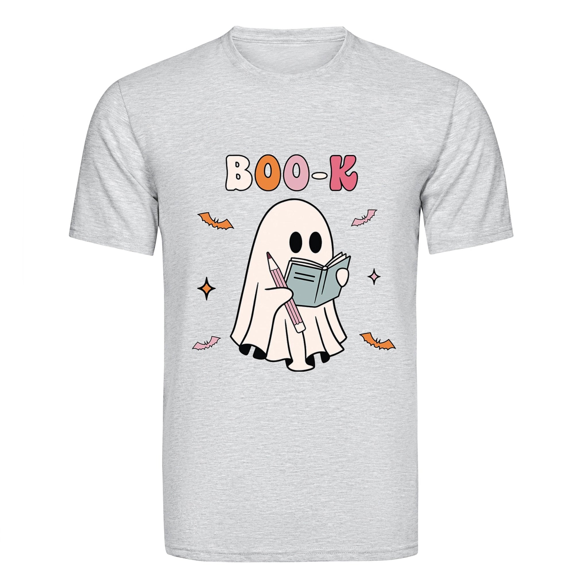 DTF Heat Transfer - Boo-k Ghost - DIY Craft Warehouse