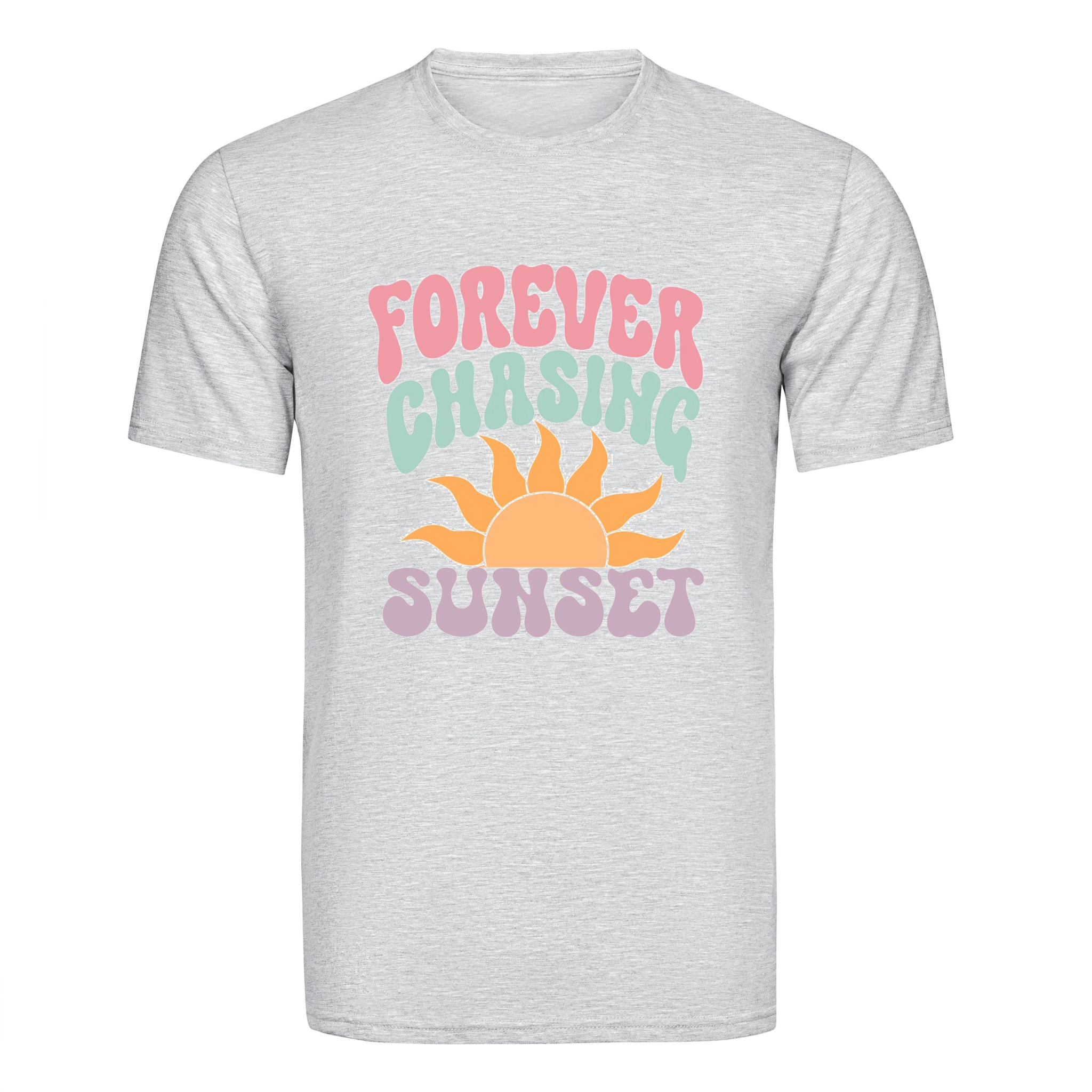 DTF Heat Transfer - Forever Chasing Sunset - DIY Craft Warehouse