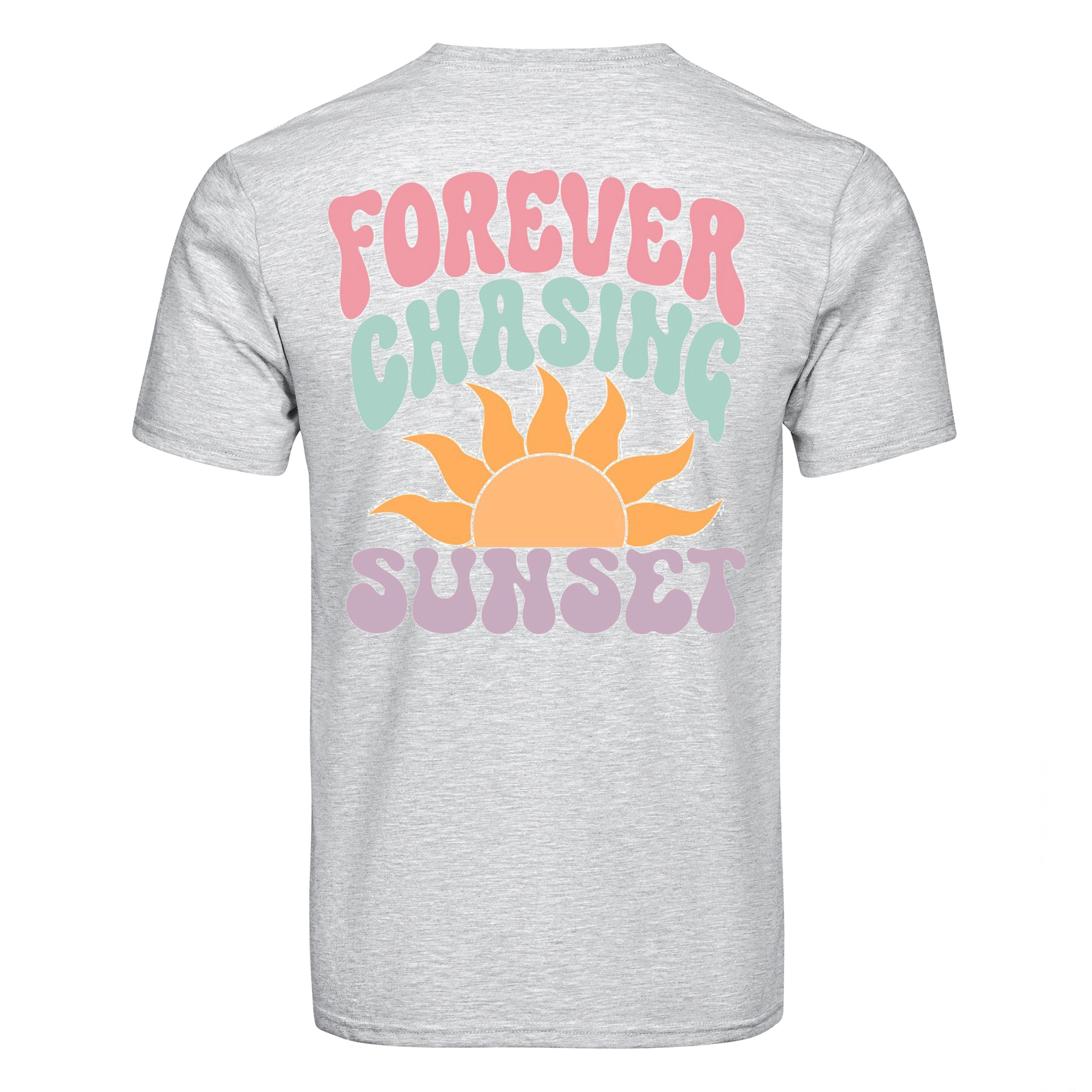 DTF Heat Transfer - Forever Chasing Sunset - DIY Craft Warehouse