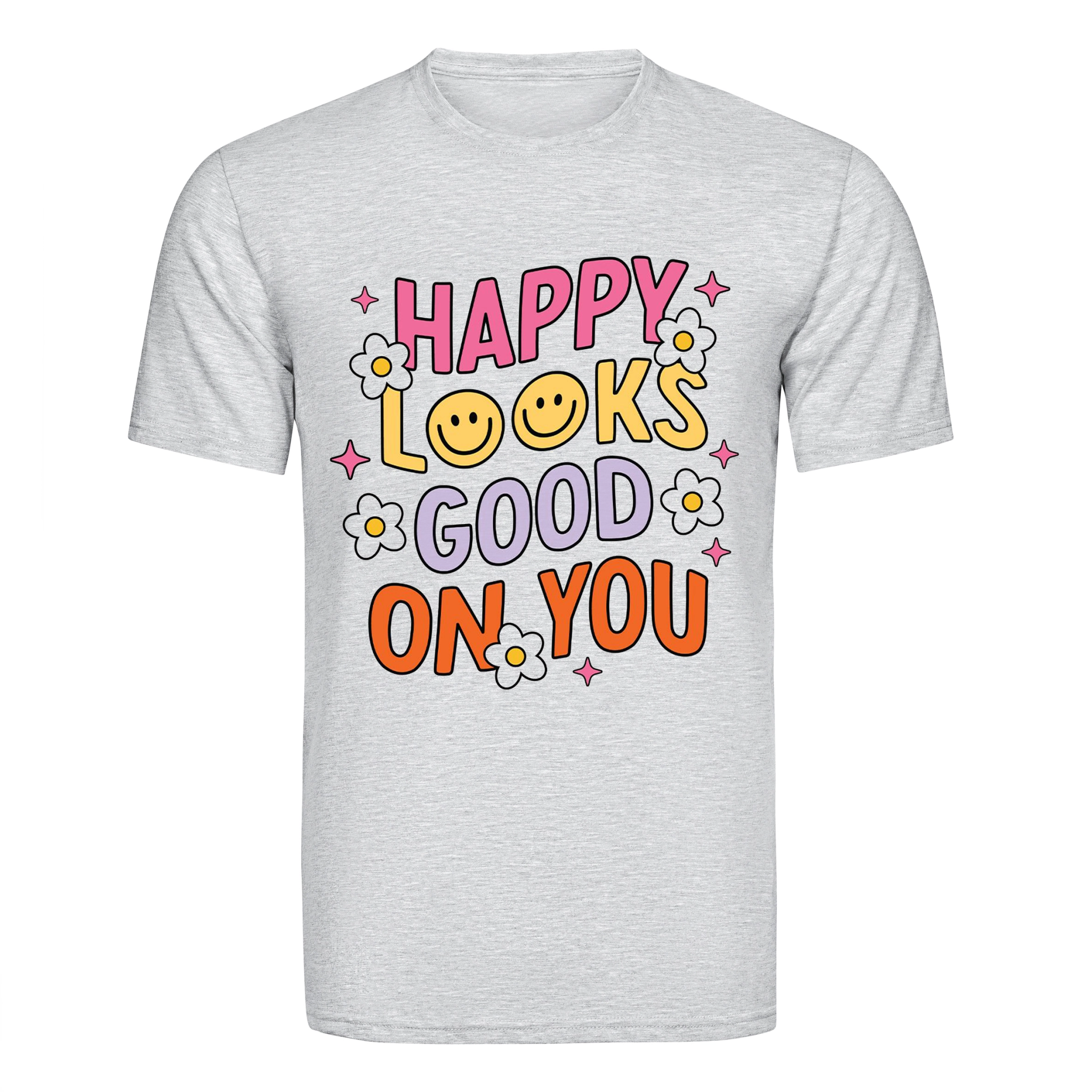 DTF Heat Transfer - Happy Looks Good - DIY Craft Warehouse