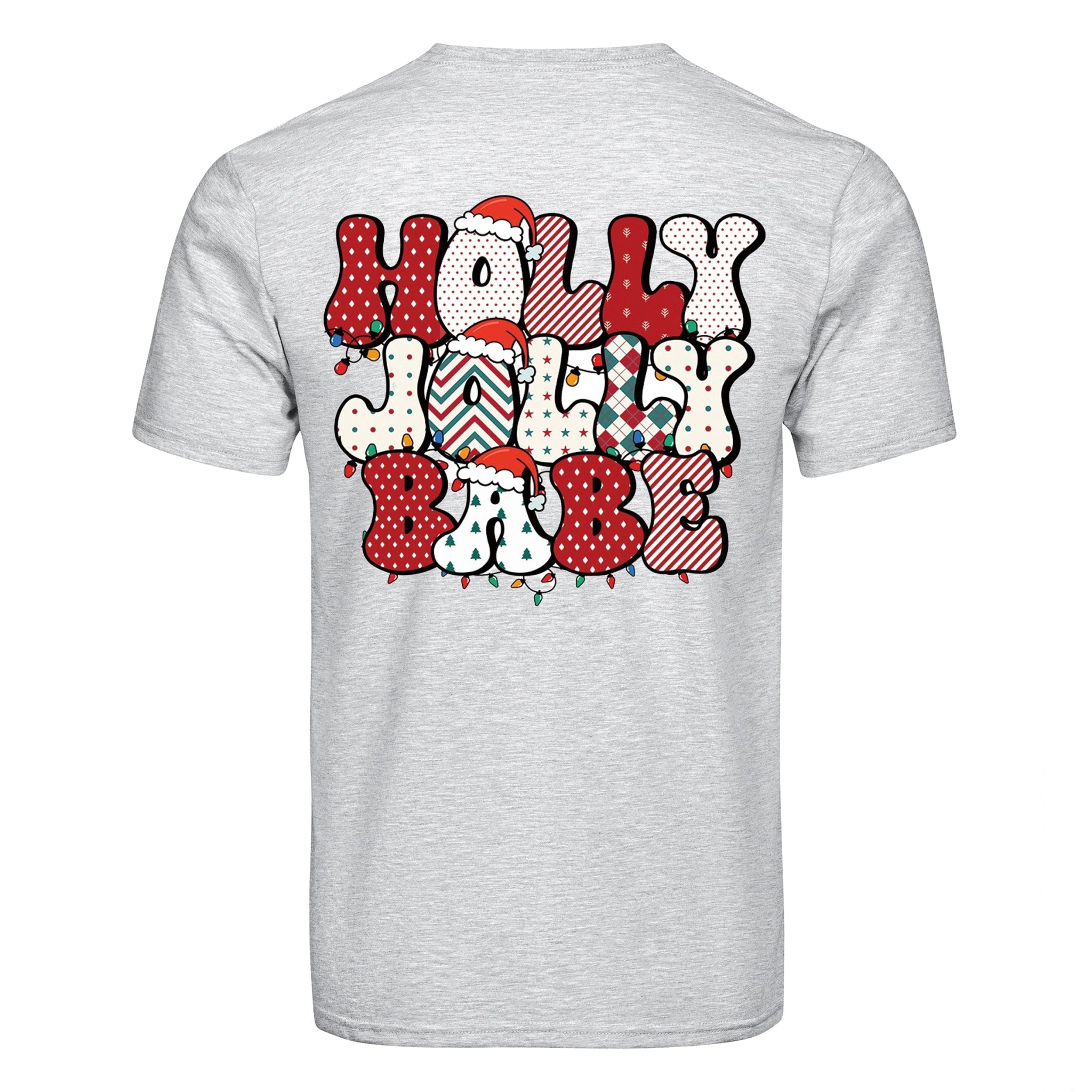 DTF Heat Transfer - Holly Jolly Babe - DIY Craft Warehouse