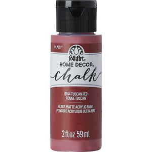 chalk acrylic paint tuscan red