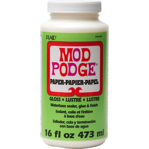 mod podge paper gloss