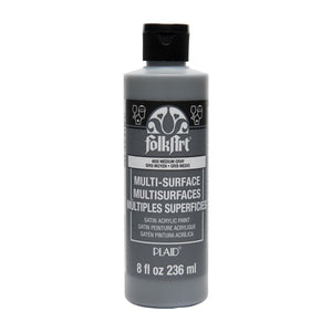 multi surface acrylic paint medium gray