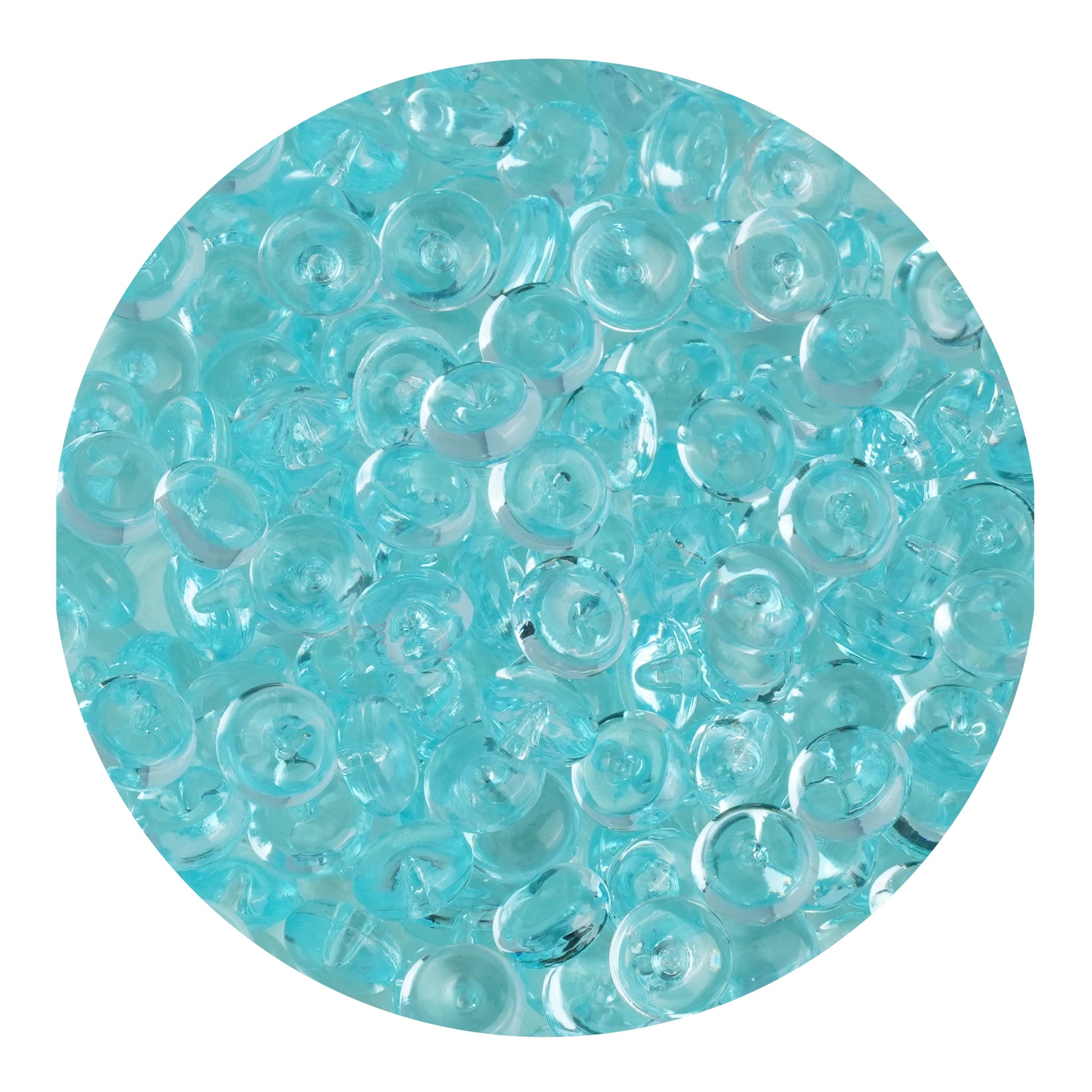 Fish Bowl Beads - Blue Gray - DIY Craft Warehouse