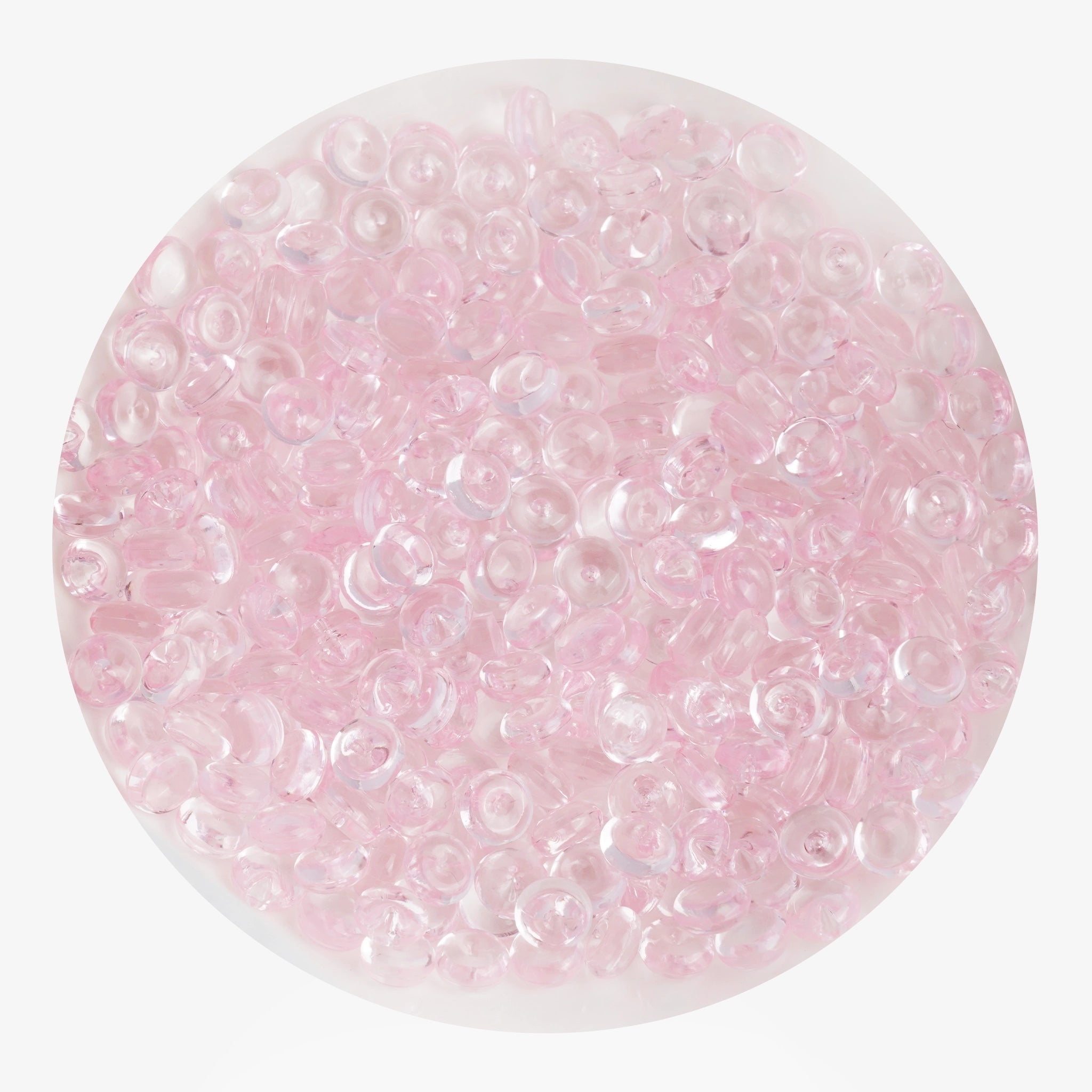 Fish Bowl Beads - Light Pink - DIY Craft Warehouse