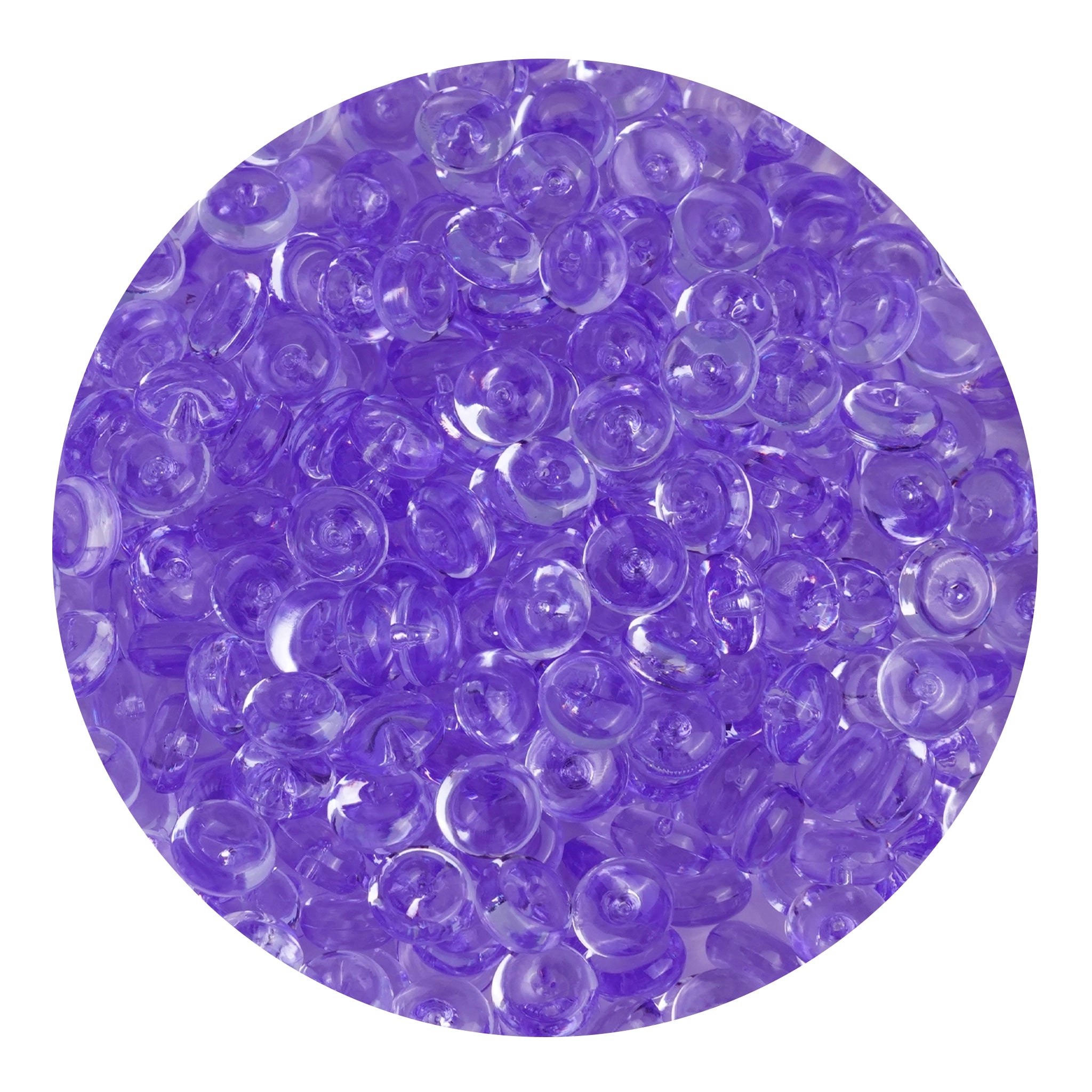 Fish Bowl Beads - Light Purple - DIY Craft Warehouse