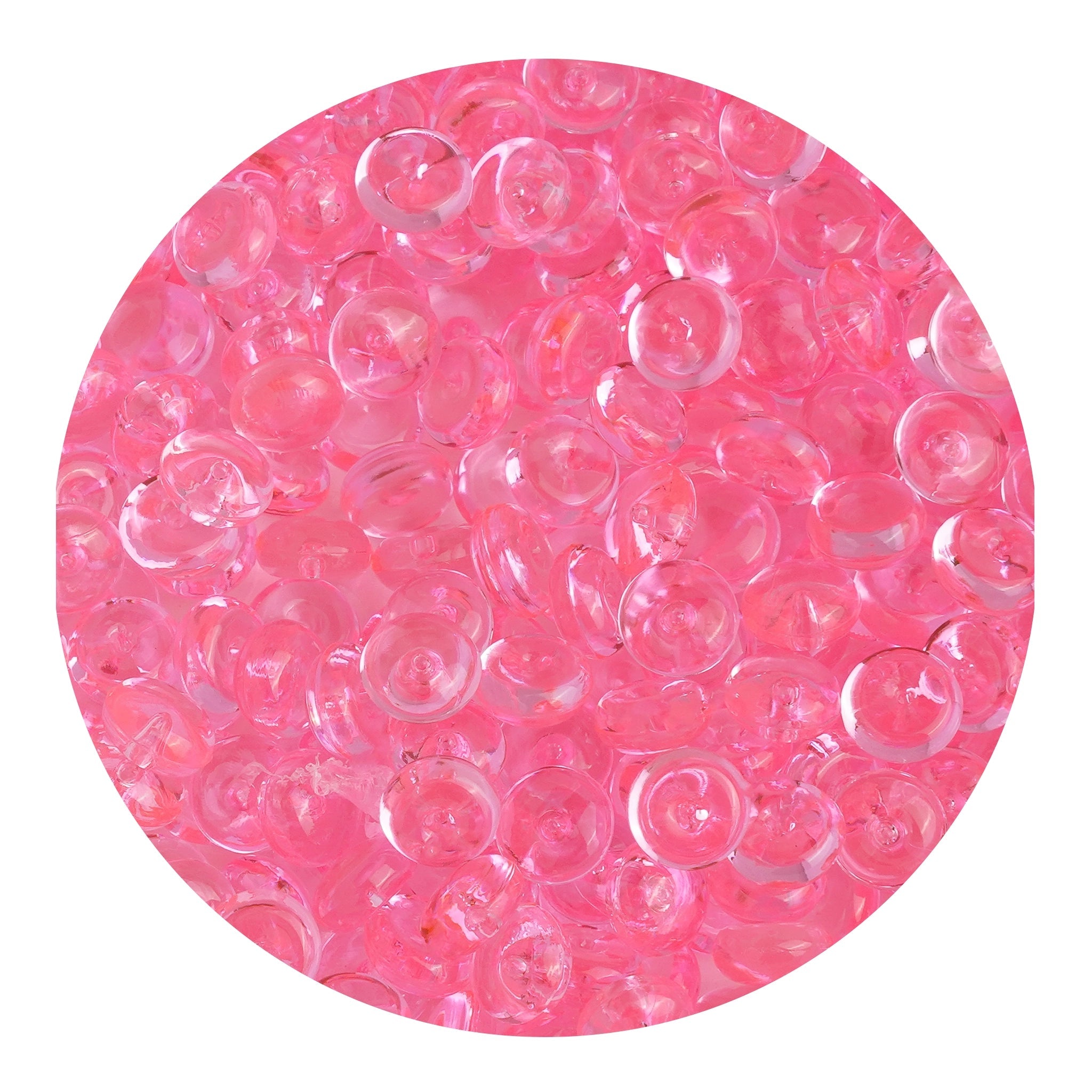 Fish Bowl Beads - Pink - DIY Craft Warehouse