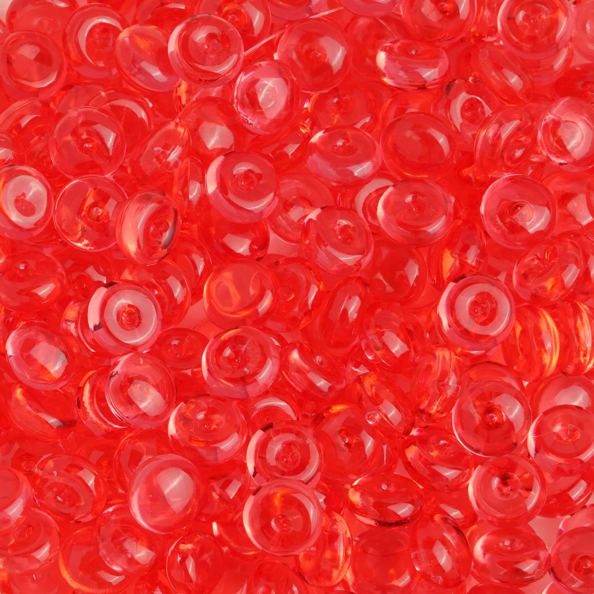 Fish Bowl Beads - Red - DIY Craft Warehouse