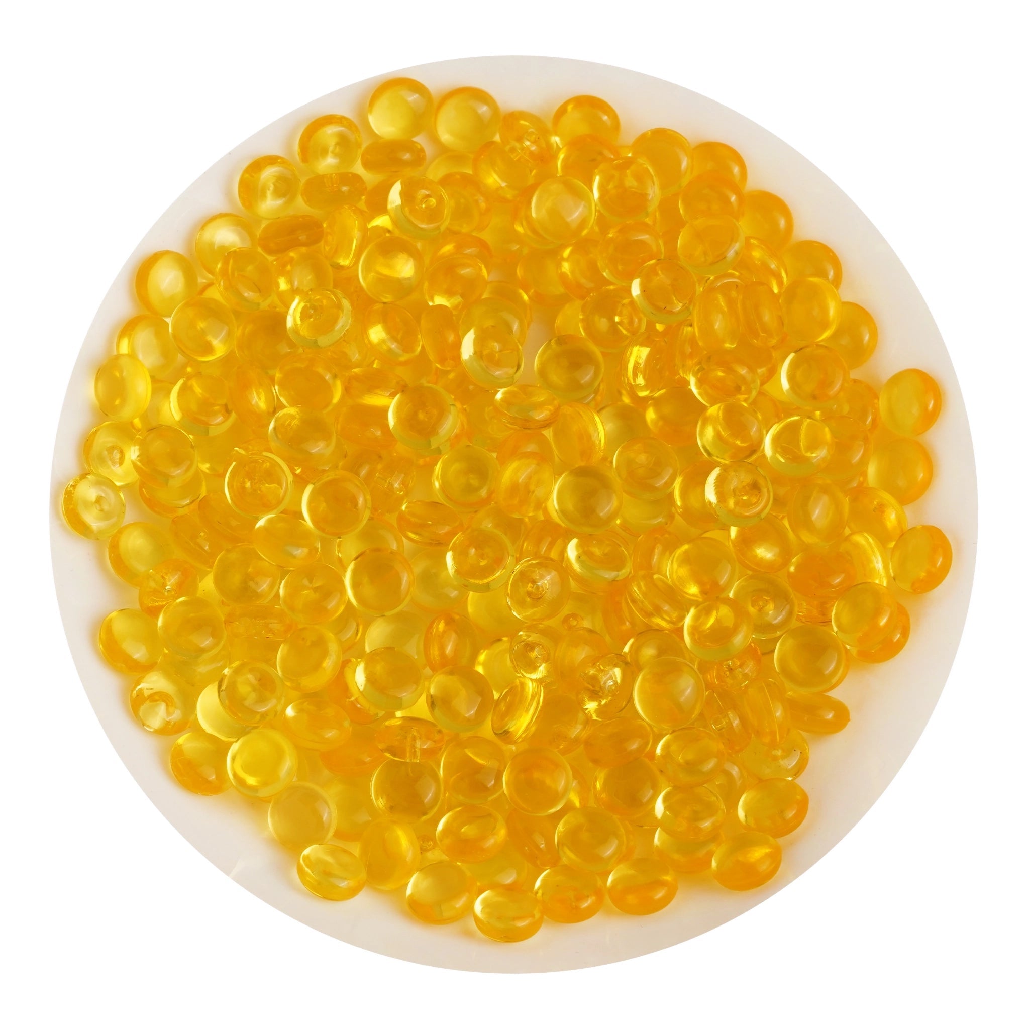 Fish Bowl Beads - Yellow - DIY Craft Warehouse