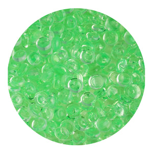 Fish Bowl Beads - Bright Green