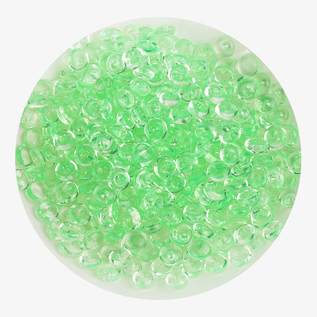 Fish Bowl Beads - Bright Green