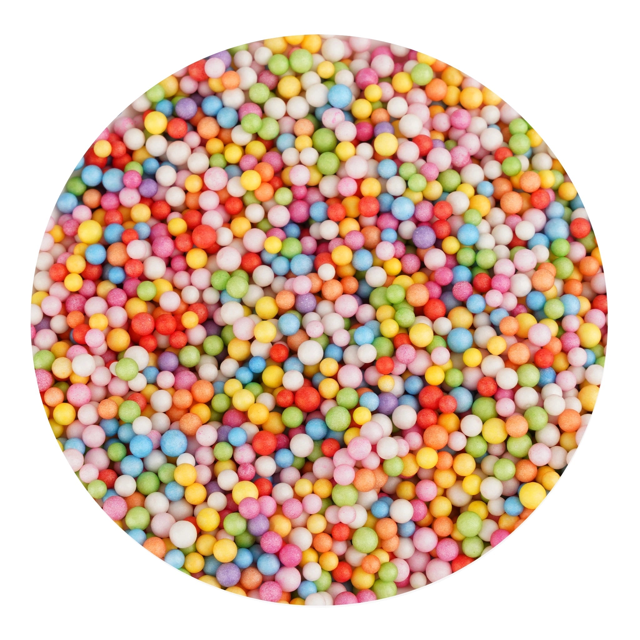 Foam Beads - Rainbow - DIY Craft Warehouse