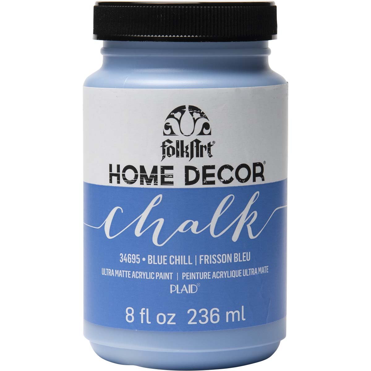 FolkArt Chalk Acrylic Paint - Blue Chill - DIY Craft Warehouse