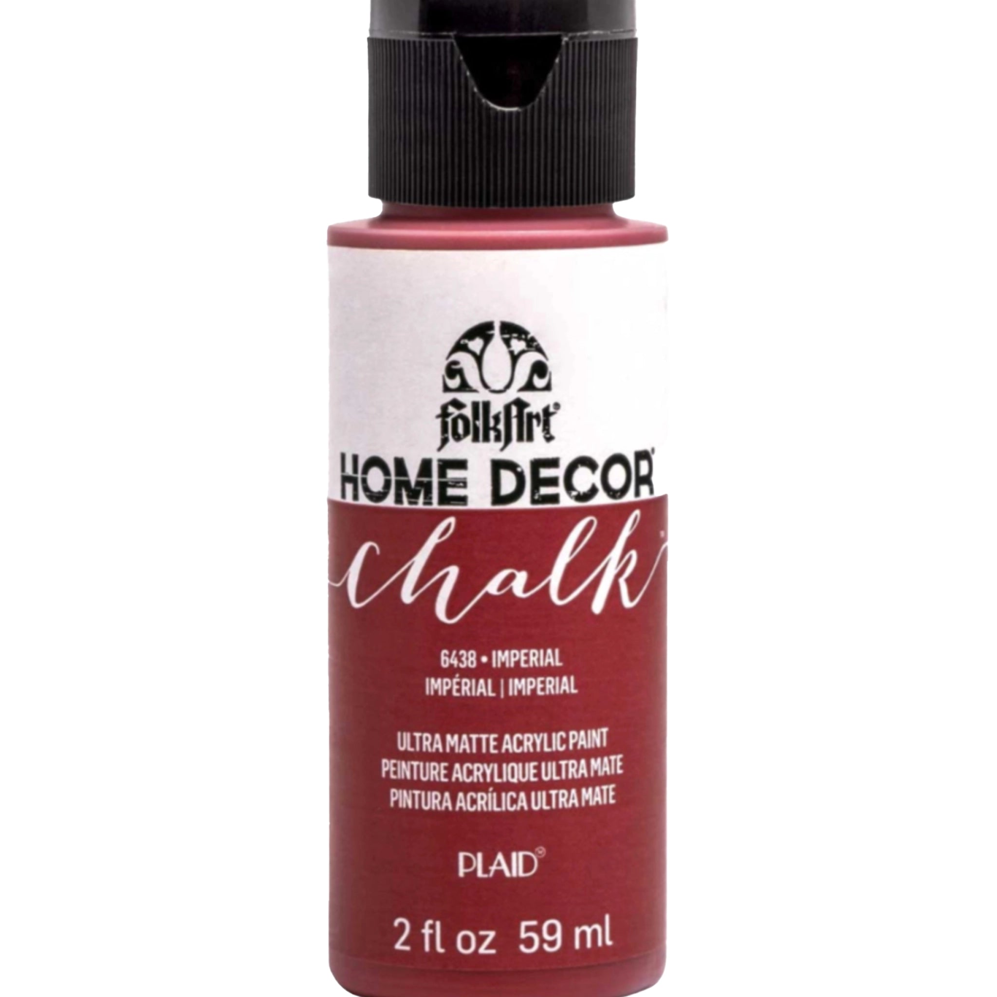 FolkArt Chalk Acrylic Paint - Imperial - DIY Craft Warehouse