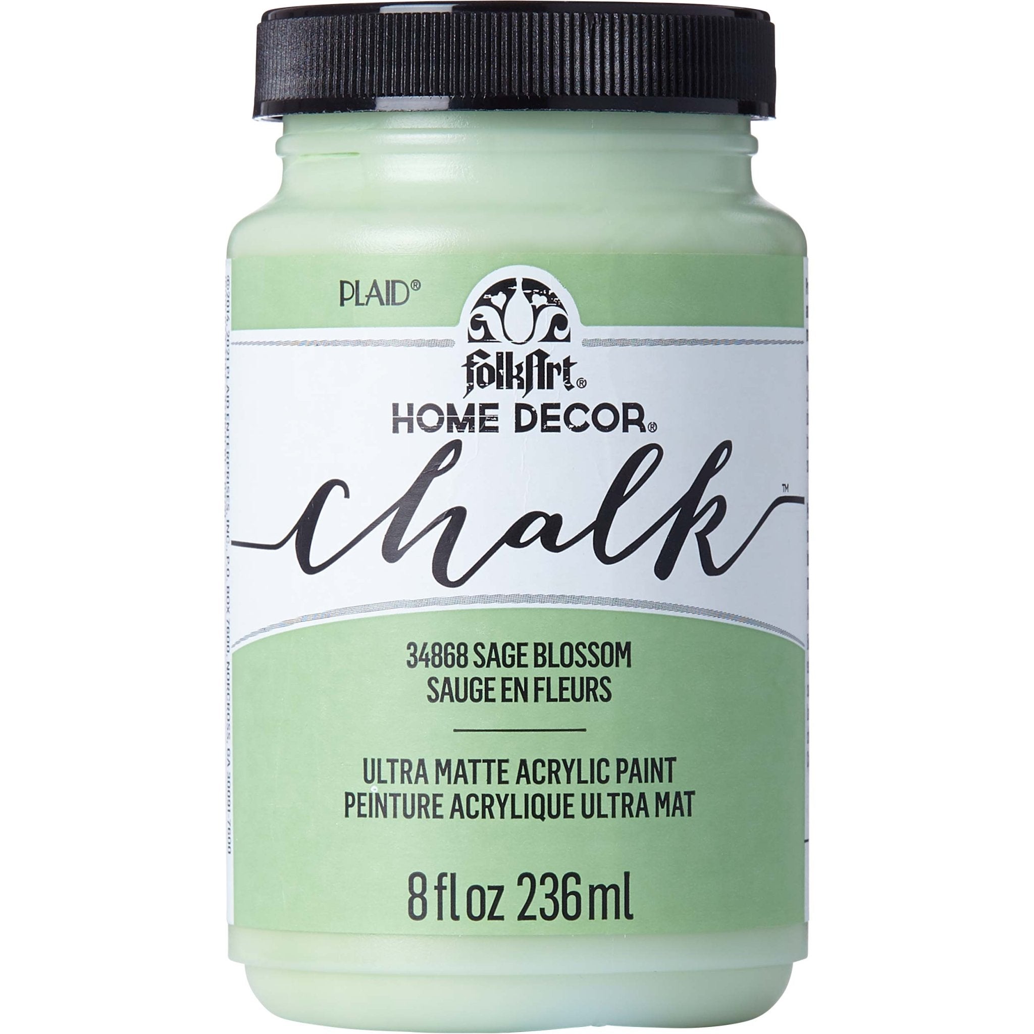 FolkArt Chalk Acrylic Paint - Sage Blossom - DIY Craft Warehouse