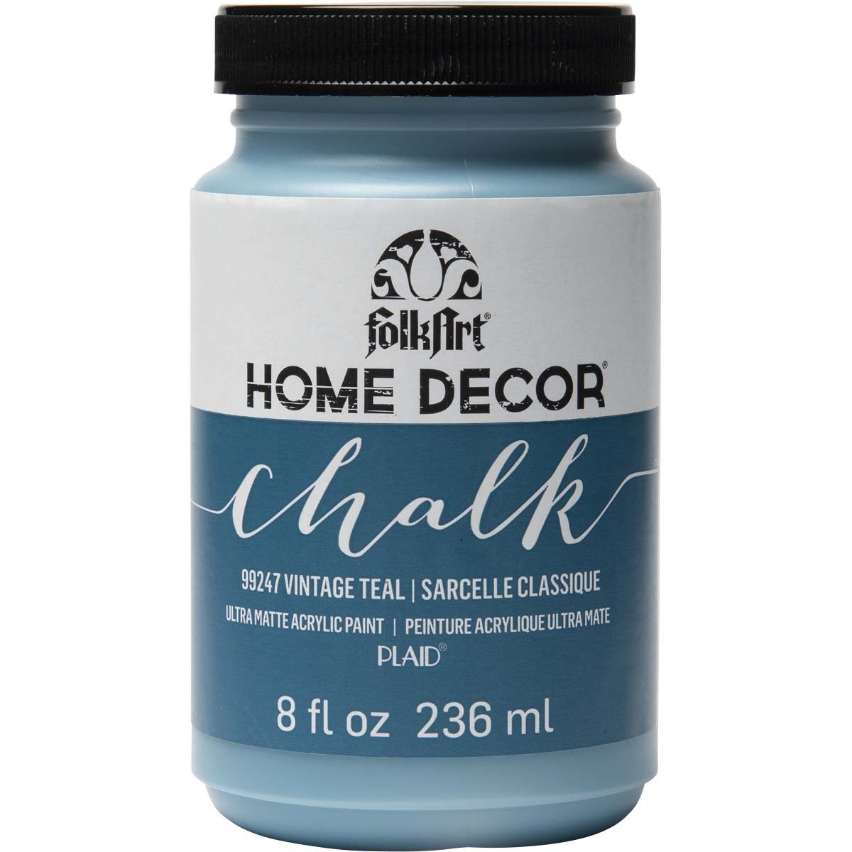 FolkArt Chalk Acrylic Paint - Vintage Teal - DIY Craft Warehouse