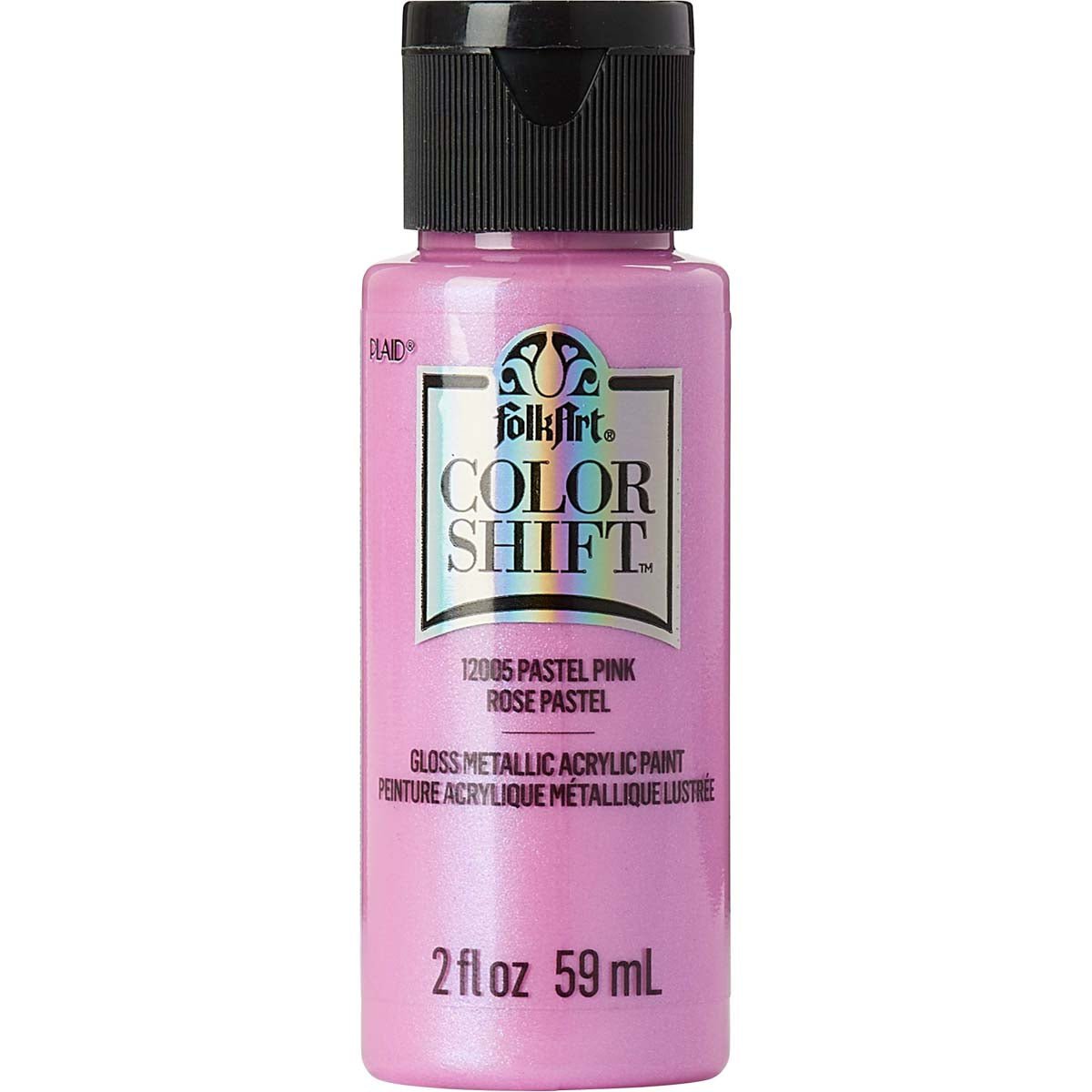 FolkArt Color Shift Acrylic Paint - Pastel Pink - DIY Craft Warehouse