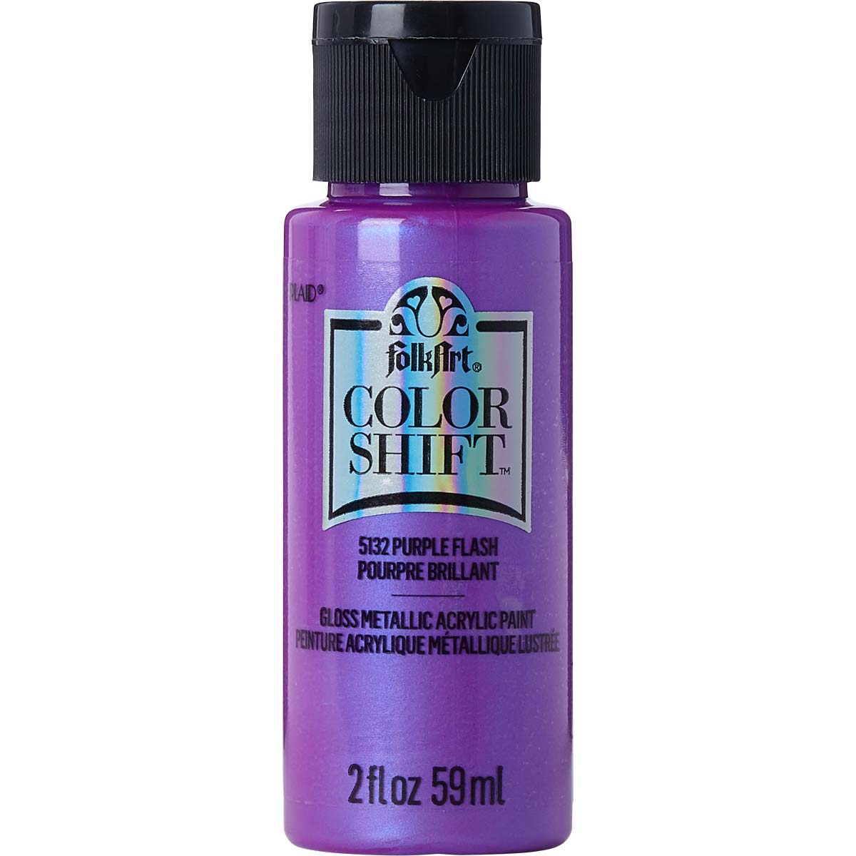 FolkArt Color Shift Acrylic Paint - Purple Flash - DIY Craft Warehouse