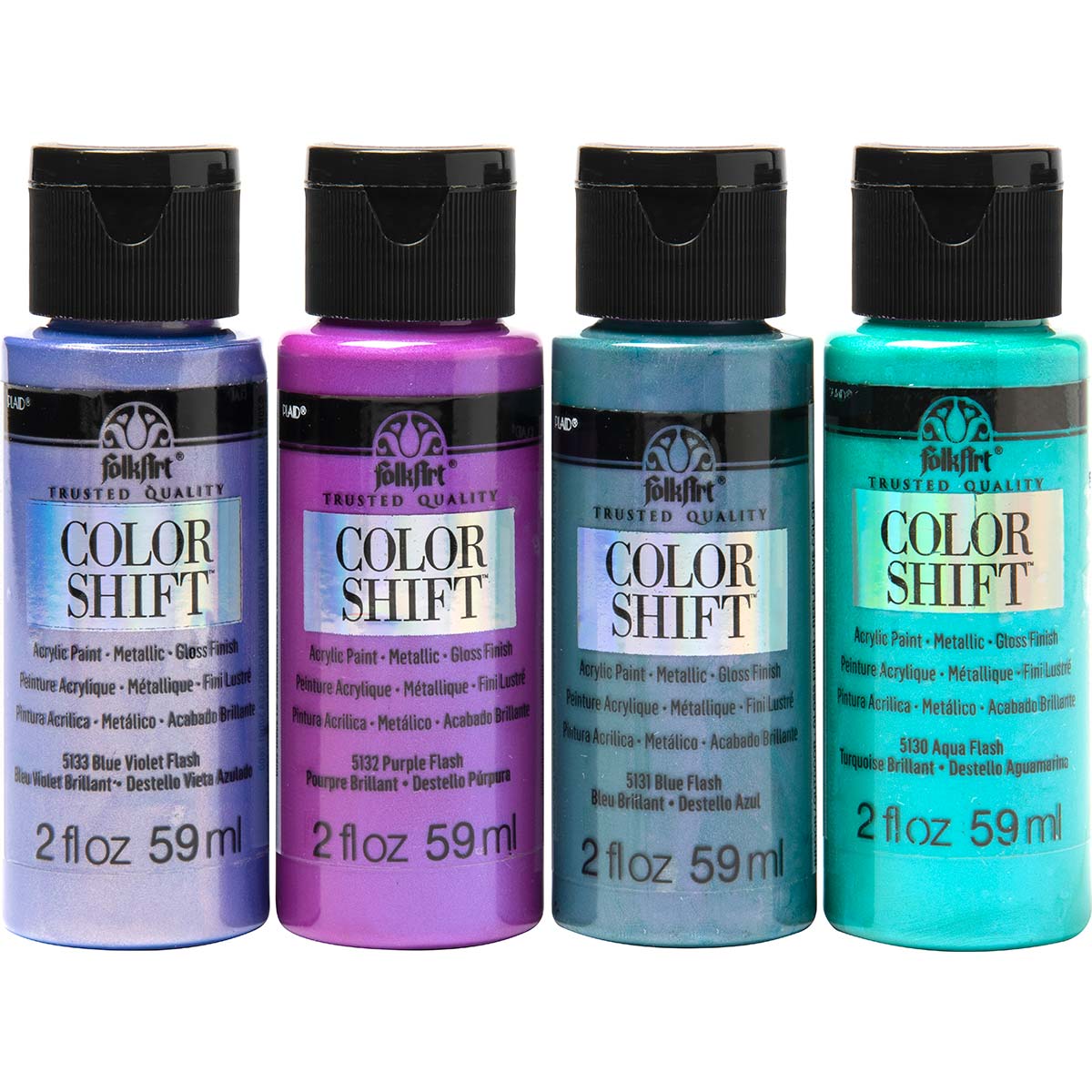 FolkArt Color Shift Acrylic Paint - Starter Set 1 - DIY Craft Warehouse