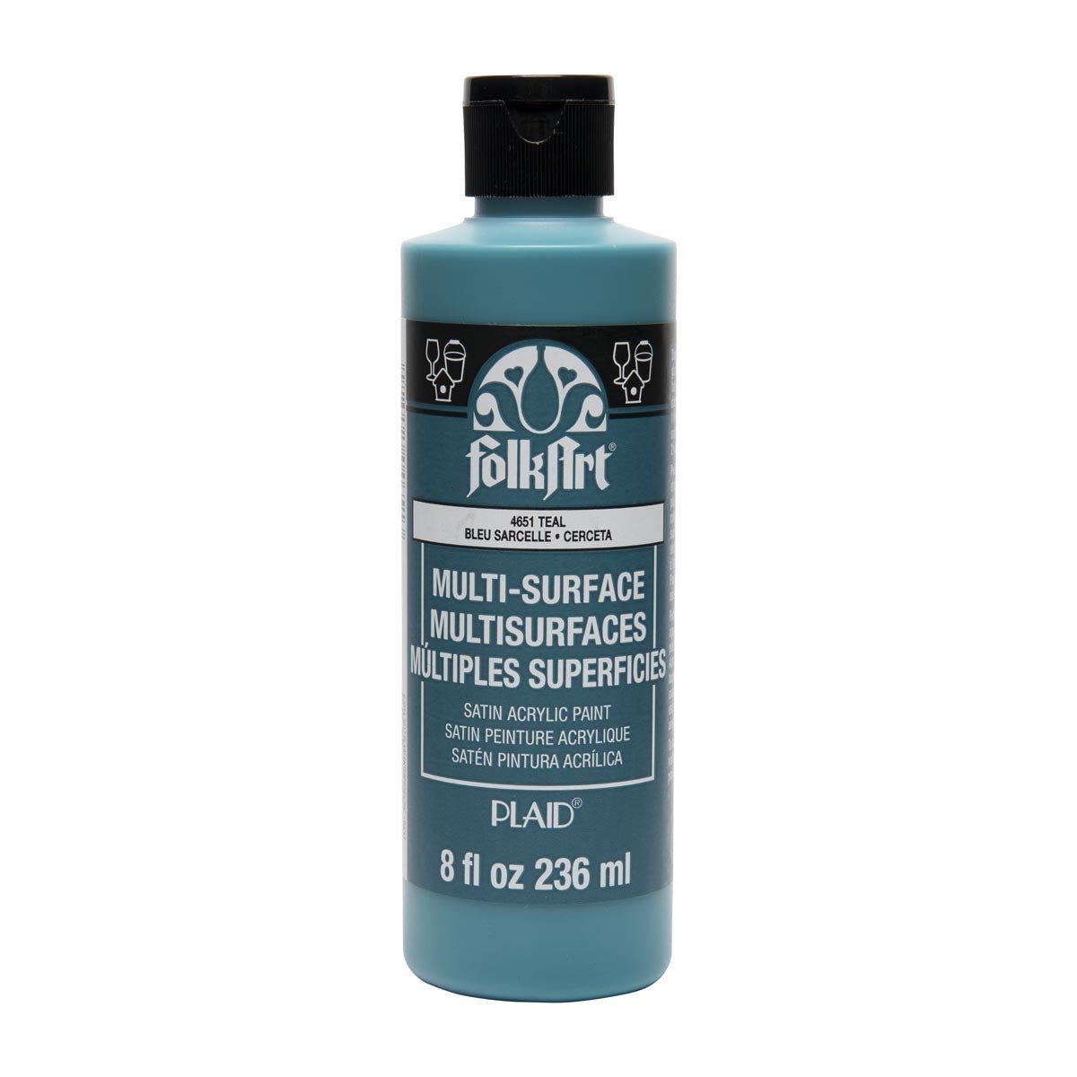 FolkArt Multi-Surface Acrylic Paint - Teal - DIY Craft Warehouse