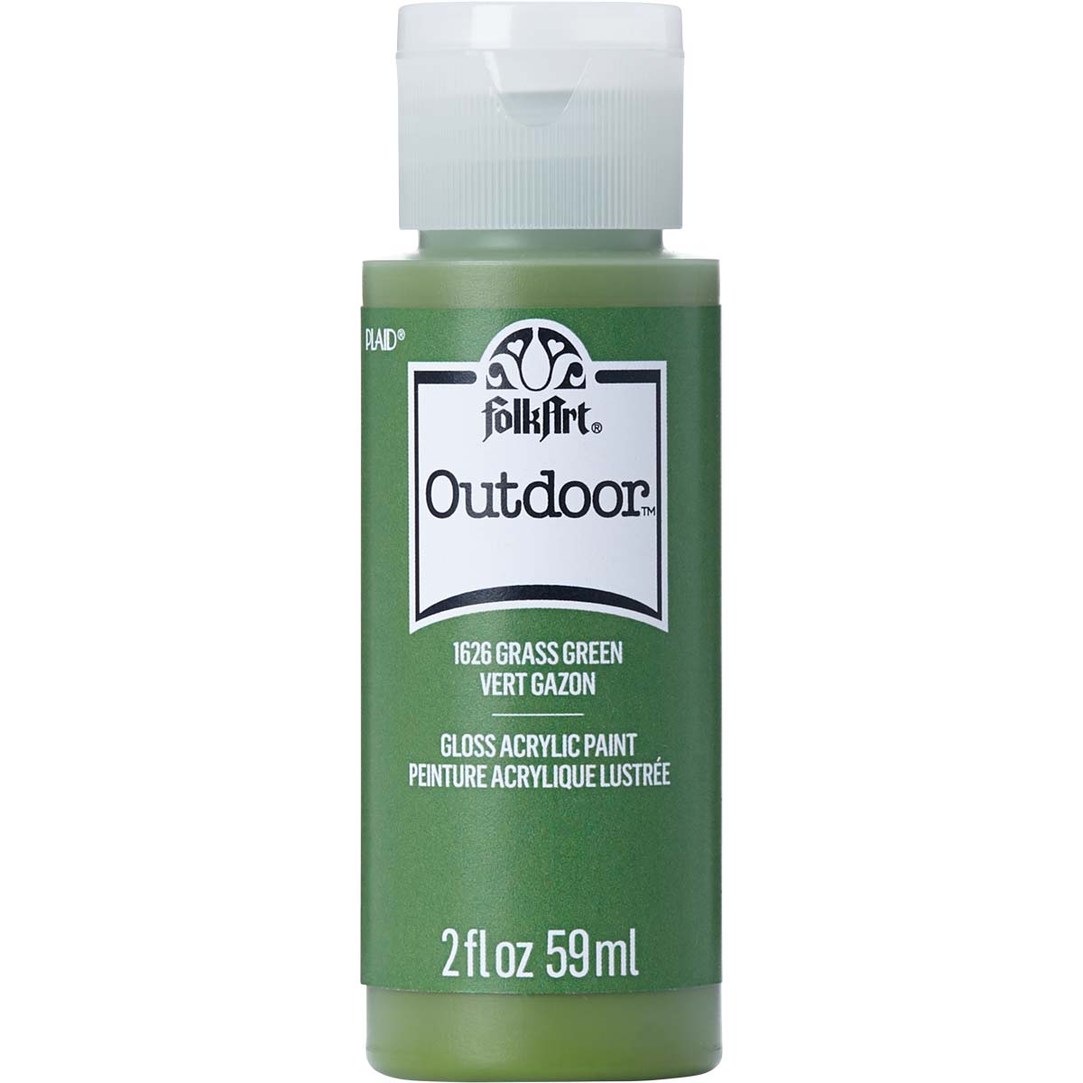 FolkArt Outdoor Acrylic Paint - Grass Green - DIY Craft Warehouse