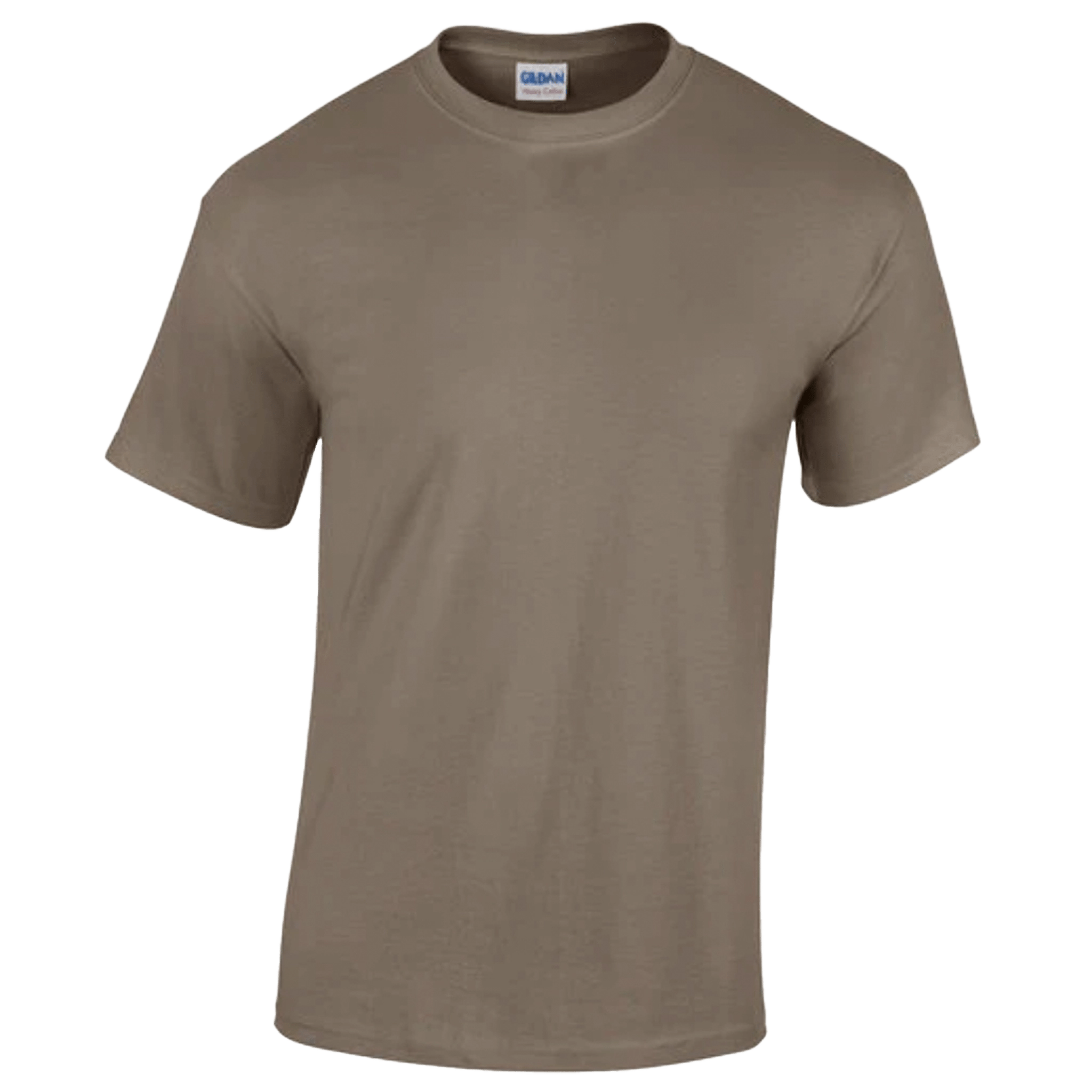 Gildan Heavy Cotton T-Shirt 5000 - Brown Savana - DIY Craft Warehouse