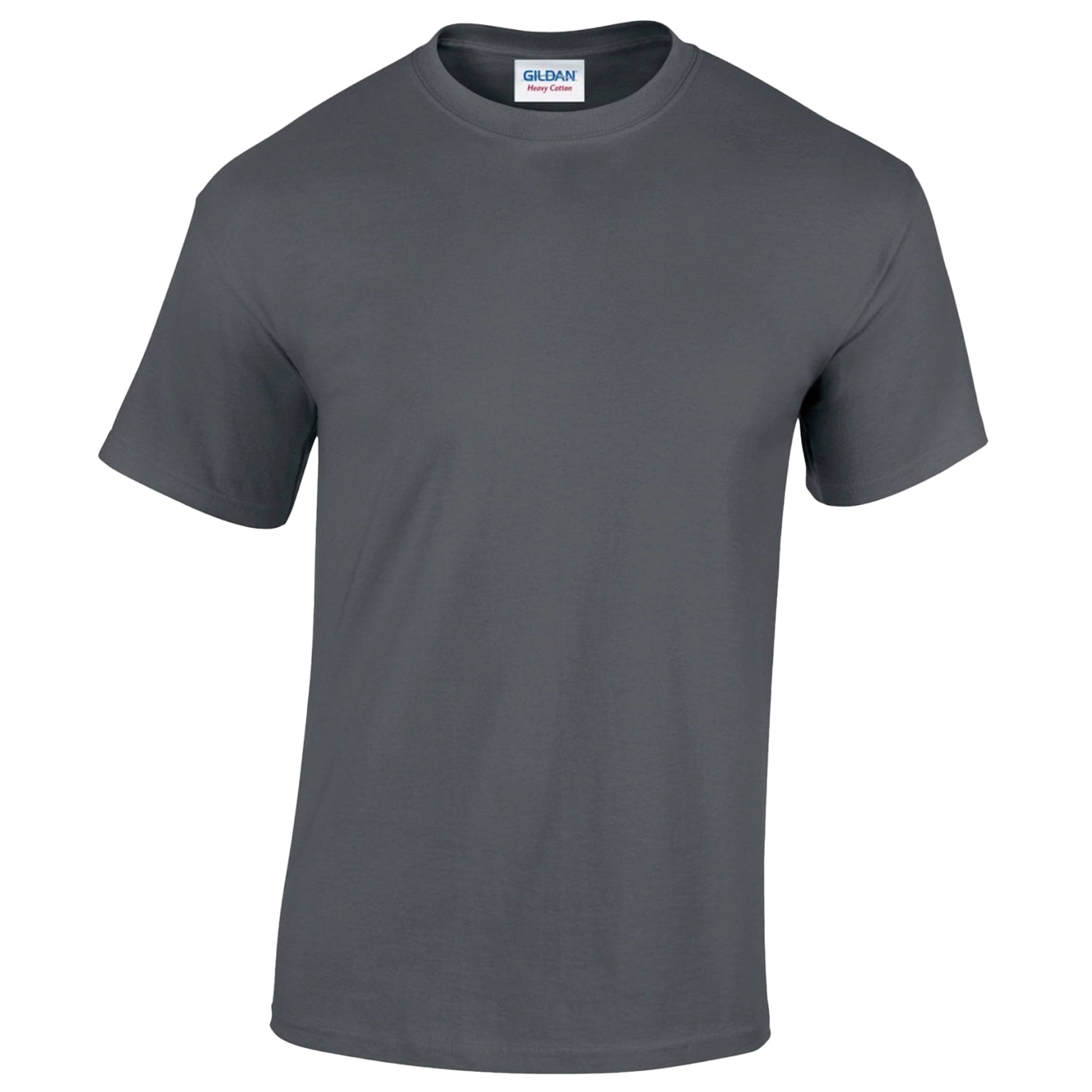 Gildan Heavy Cotton T-Shirt 5000 - Charcoal - DIY Craft Warehouse