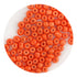 Glass Seed String Beads - Orange - DIY Craft Warehouse