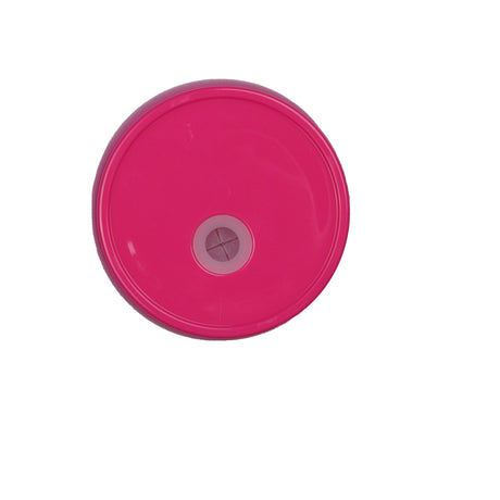 glass can single wall shimmer hot pink